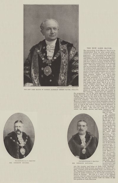 Der neue Lord Mayor von English Photographer