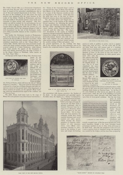 Das neue Archivgebäude von English Photographer