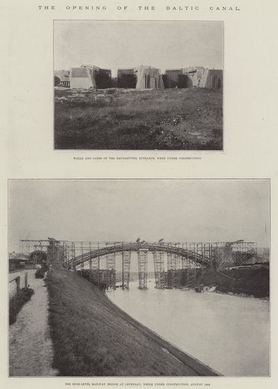 Die Eröffnung des Nord-Ostsee-Kanals von English Photographer