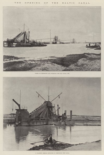 Die Eröffnung des Nord-Ostsee-Kanals von English Photographer