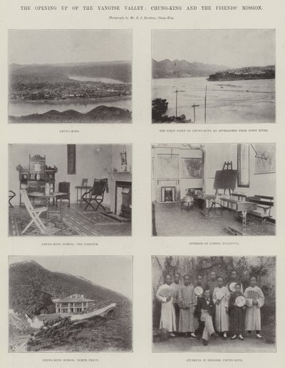 Die Erschließung des Yangtse-Tals, Chung-King und die Friends Mission von English Photographer