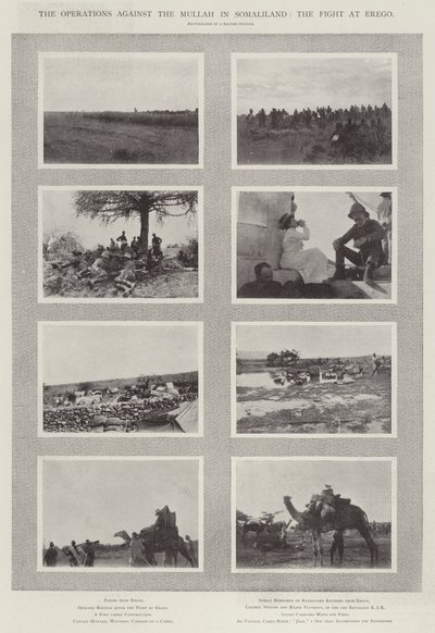 Die Operationen gegen den Mullah in Somaliland, der Kampf bei Erego von English Photographer