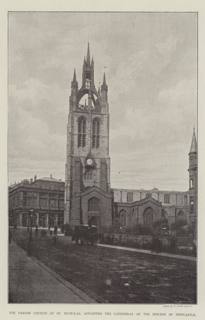 Die Pfarrkirche St. Nicholas, zur Kathedrale der Diözese Newcastle ernannt von English Photographer
