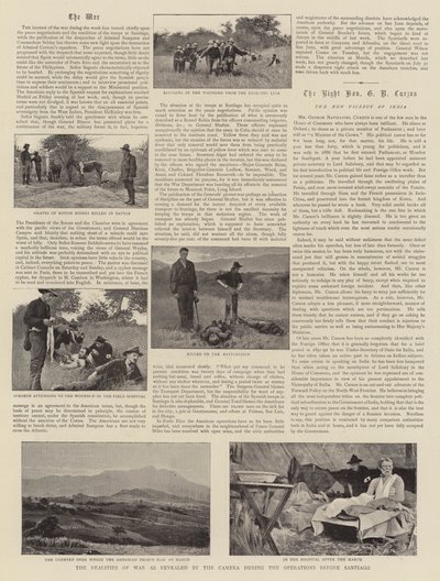 Die Realitäten des Krieges, wie sie von der Kamera während der Operationen vor Santiago enthüllt wurden von English Photographer
