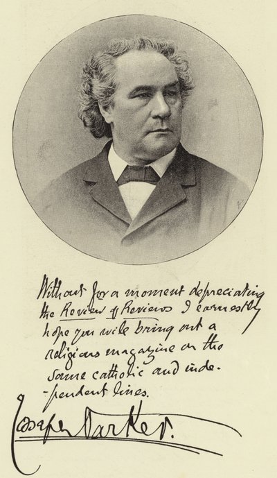 Der ehrwürdige Joseph Parker, DD von English Photographer