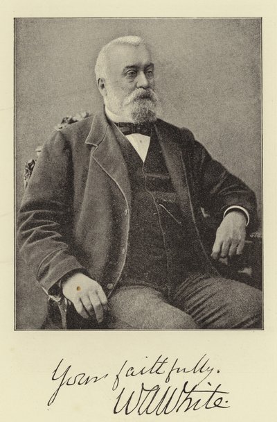 Der Rechte Ehren Sir William White, GCB, Ihre Majestät Botschafter in der Türkei von English Photographer