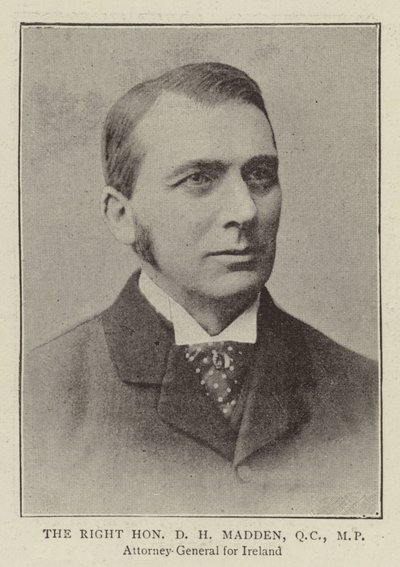Der Ehrenwerte D H Madden, QC, MP von English Photographer