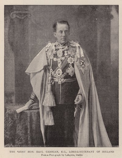 Der hochwürdige Earl Cadogan, KG, Lord Lieutenant von Irland von English Photographer