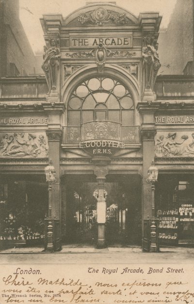 The Royal Arcade, Bond Street von English Photographer
