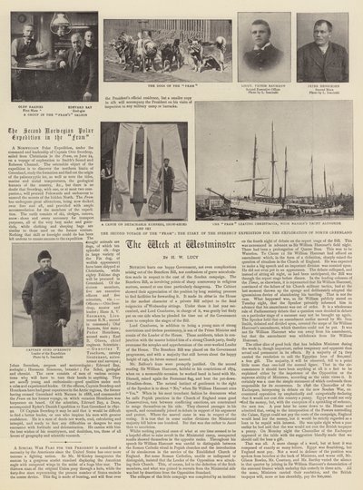 Die zweite norwegische Polarexpedition auf der Fram von English Photographer
