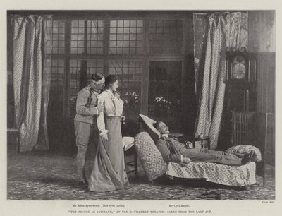Der zweite Befehlshaber, im Haymarket Theatre, Szene aus dem letzten Akt von English Photographer