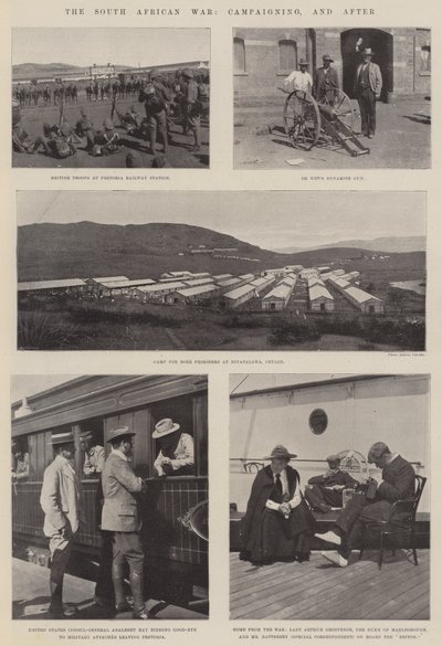 Der südafrikanische Krieg, Kampagnen und danach von English Photographer