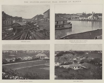 Der Spanisch-Amerikanische Krieg, Szenen in Manila von English Photographer