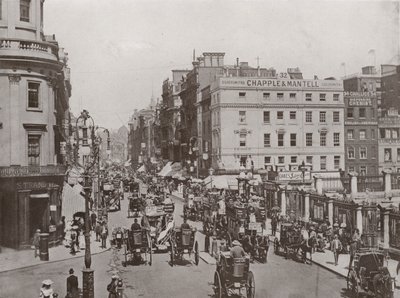 Der Strand, von der Nähe von Charing Cross, Blick nach Osten von English Photographer