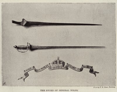 Das Schwert von General Wolfe von English Photographer