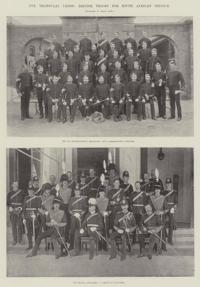 Die Transvaal-Krise, britische Truppen für den Dienst in Südafrika von English Photographer