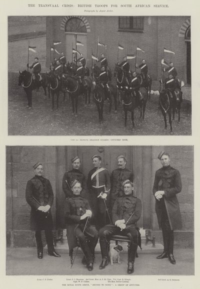 Die Transvaal-Krise, britische Truppen für den Dienst in Südafrika von English Photographer