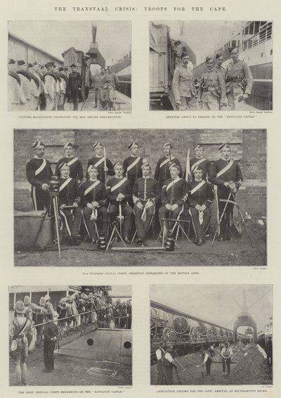 Die Transvaal-Krise, Truppen für das Kap von English Photographer