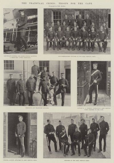 Die Transvaal-Krise, Truppen für das Kap von English Photographer