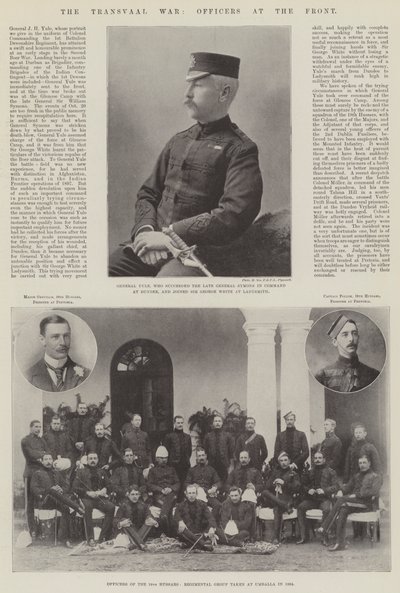 Der Transvaal-Krieg, Offiziere an der Front von English Photographer