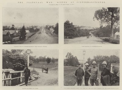 Der Transvaal-Krieg, Szenen in Pietermaritzburg von English Photographer