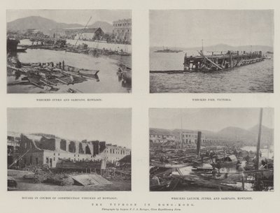 Der Taifun in Hongkong von English Photographer