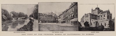 Der Besuch der Prinzessin Henry von Battenberg in Romsey von English Photographer