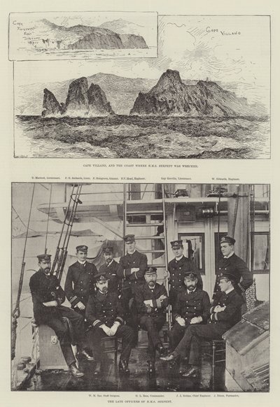 Das Wrack der HMS Serpent von English Photographer