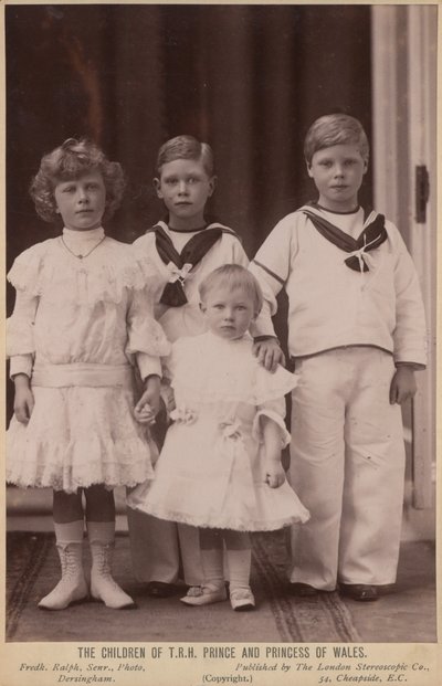 Die Kinder von Albert Edward und Prinzessin Alexandra von English Photographer
