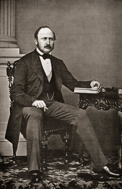 Das letzte Porträt von HRH Prinz Albert (1819-65) von English Photographer
