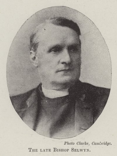 Der verstorbene Bischof Selwyn von English Photographer