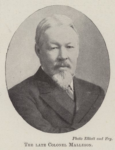 Der verstorbene Oberst Malleson von English Photographer