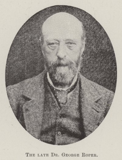 Der verstorbene Dr. George Roper von English Photographer