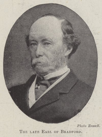 Der verstorbene Earl von Bradford von English Photographer