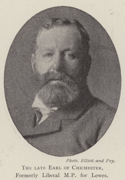 Der verstorbene Earl of Chichester, ehemaliger liberaler Abgeordneter für Lewes von English Photographer