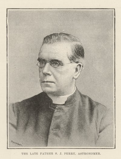 Der verstorbene Pater S J Perry, Astronom von English Photographer