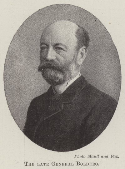 Der verstorbene General Boldero von English Photographer