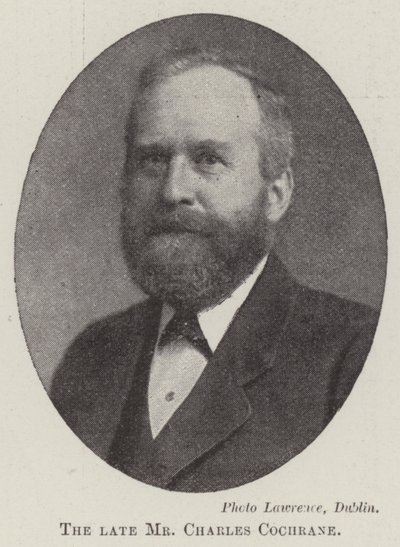Der verstorbene Herr Charles Cochrane von English Photographer