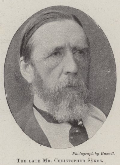 Der verstorbene Mr. Christopher Sykes von English Photographer