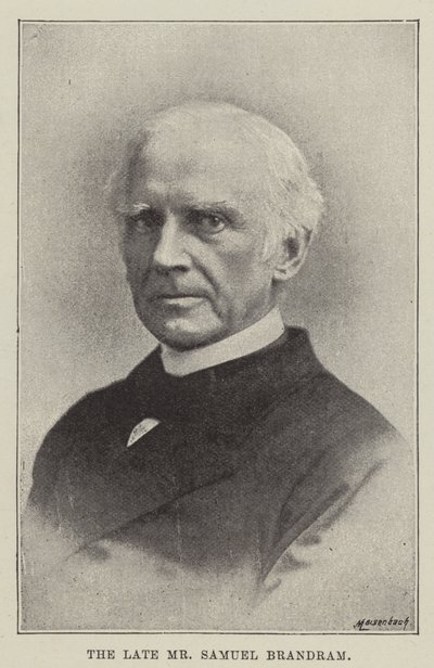 Der verstorbene Mr. Samuel Brandram von English Photographer