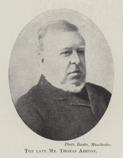 Der verstorbene Mr Thomas Ashton von English Photographer