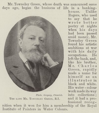 Der verstorbene Herr Towneley Green, RI von English Photographer
