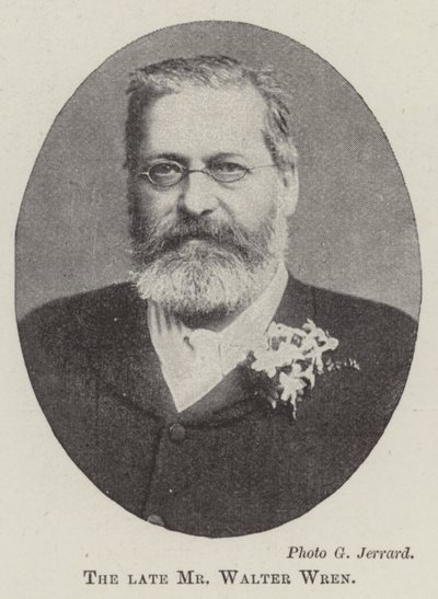 Der verstorbene Mr. Walter Wren von English Photographer