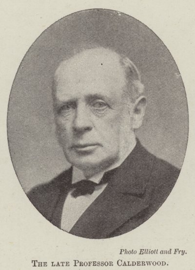 Der verstorbene Professor Calderwood von English Photographer