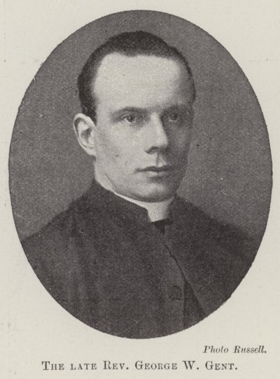 Der verstorbene Reverend George W. Gent von English Photographer