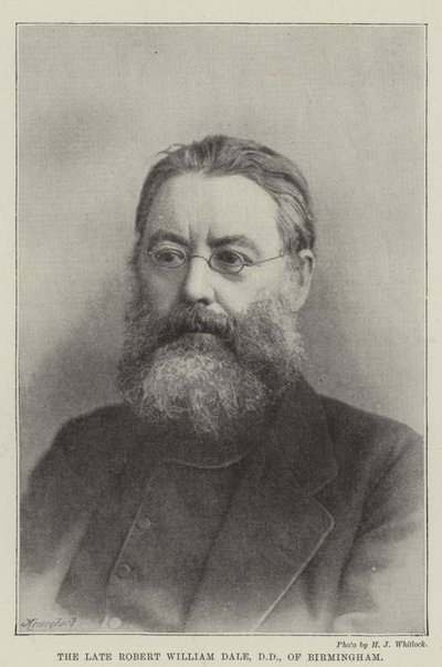 Der verstorbene Robert William Dale, DD, aus Birmingham von English Photographer