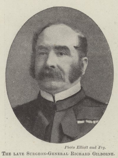 Der verstorbene Generalchirurg Richard Gilborne von English Photographer