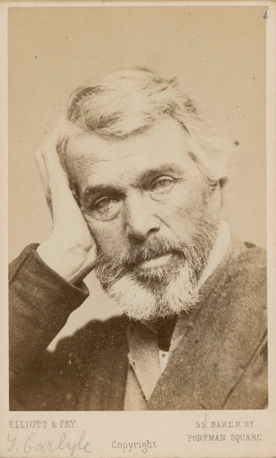 Thomas Carlyle von English Photographer