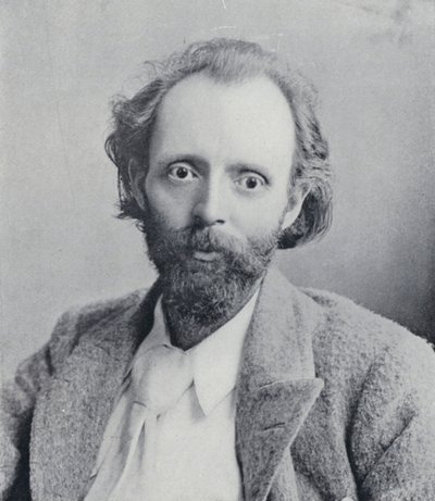 Thomas Henry Hall Caine (s/w Foto) von English Photographer