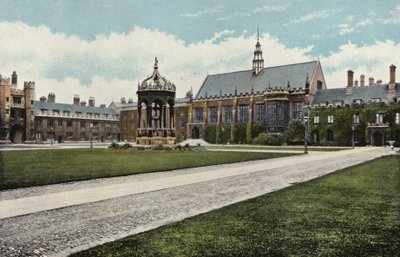 Trinity College, der Große Hof von English Photographer
